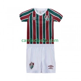 Camisolas de futebol Fluminense Criança Equipamento Principal 2025/26 Manga Curta